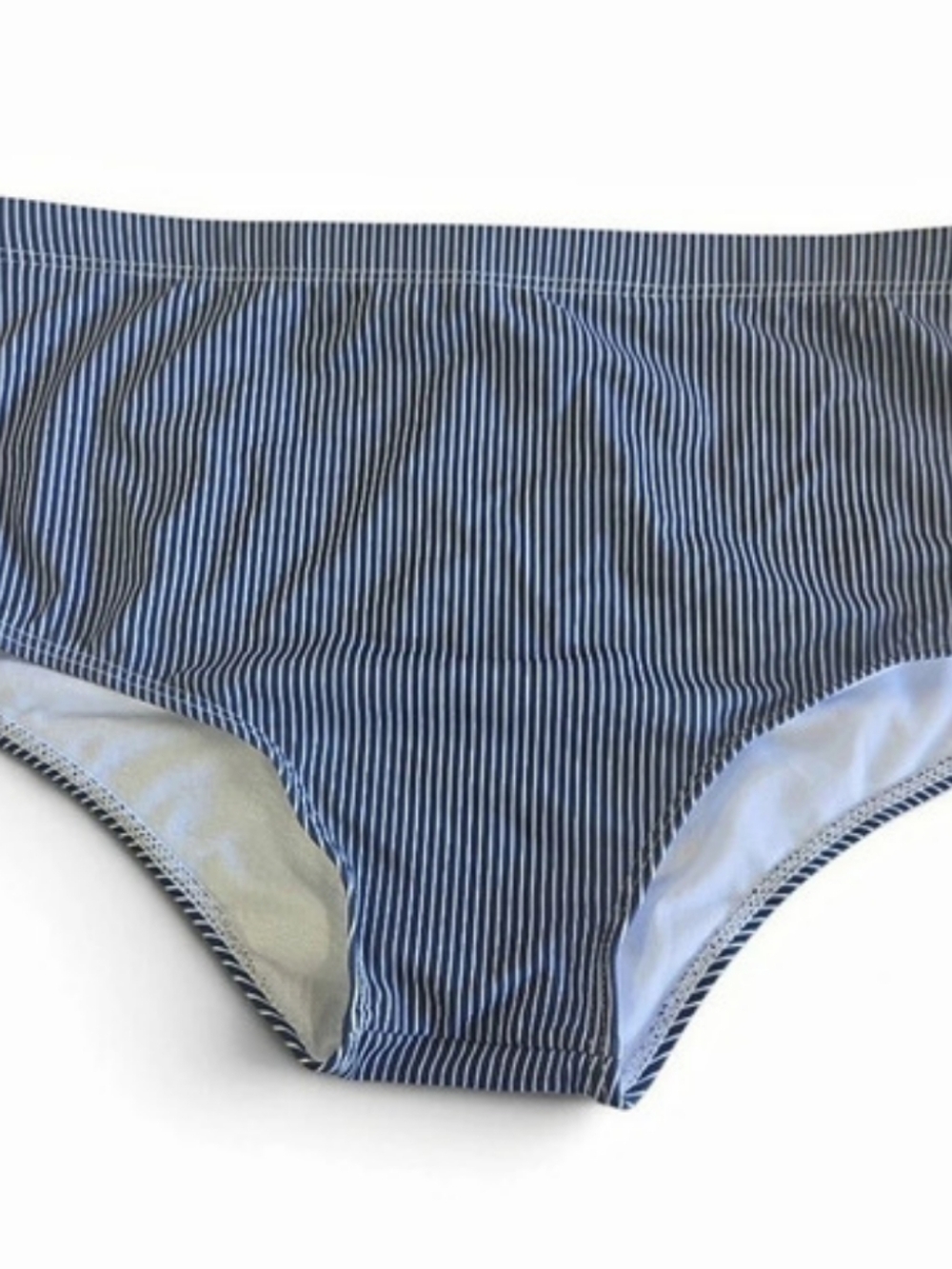 TADDLEE Men's Swimwear Swim Brief Trunks Striped XL NWT